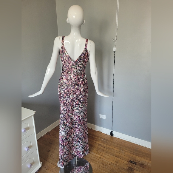 Nasty Gal Abstract Zebra Maxi Gown, VGUC, Size 6 - Picture 4 of 11